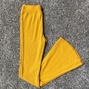 Yellow lounge pants from urban outfitters!